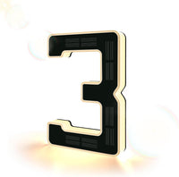Solar Lighted House Numbers