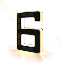 Solar Lighted House Numbers
