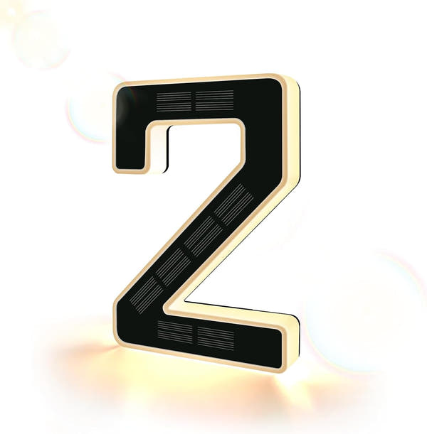 Solar Lighted House Numbers