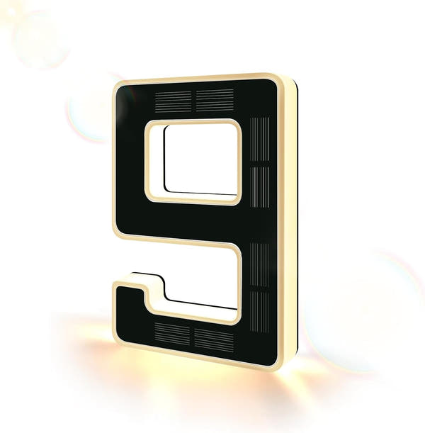 Solar Lighted House Numbers