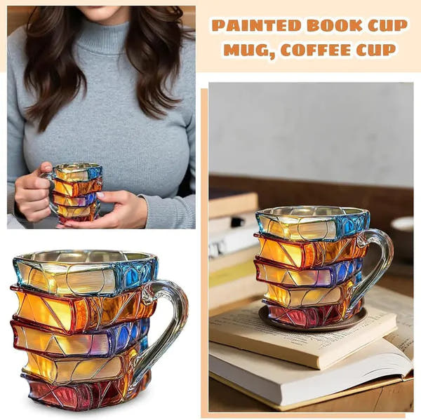 Printed Book Mug