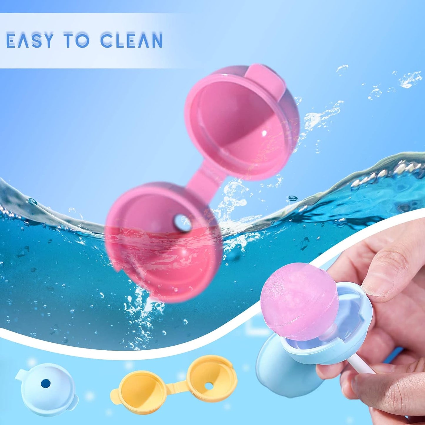 Silicone Lollipop Ice Cream Maker (5 PCS)
